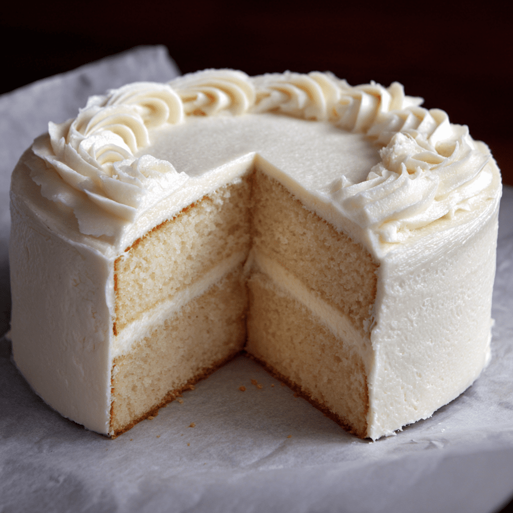 Ricetta della torta bianca: soffice, umida e perfetta per torte a strati, image size:1024x1024